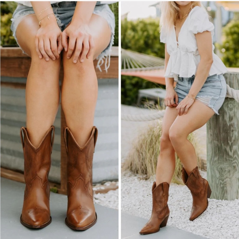Thursday Tan Sierra boots size 9 western boots